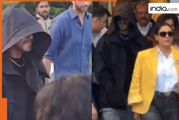 After Salman Khan, Shah Rukh Khan and family reach Jamnagar to celebrate New Year 2025 with Mukesh Ambani, Nita Ambani, watch viral video