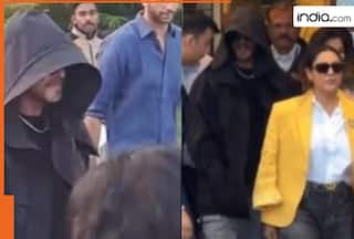 After Salman Khan, Shah Rukh Khan and family reach Jamnagar to celebrate New Year 2025 with Mukesh Ambani, Nita Ambani, watch viral video