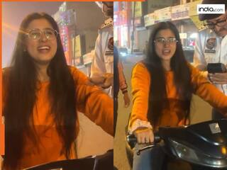 Viral Video: चालान कटने पर शिनचैन की आवाज निकालने लगी लड़की, ट्रैफिक पुलिसकर्मी भी लगा हंसने