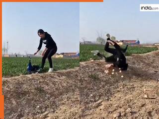 Morni Ka Video: चुपचाप आई और मोरनी के अंडे चुराने लगी लड़की, मगर पड़ गए लेने के देने | देखें वीडियो