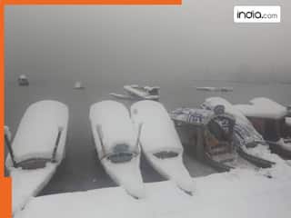 'चिल्ले कलां' की भयंकर ठंड के प्रकोप से जकड़ा कश्मीर, इन दिनों थम जाती है जिंदगी