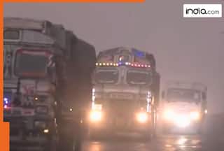 Delhi-NCR weather: Residents wake up to light rain, nearly 30 trains running late due to fog; Check 7-Day weather forecast