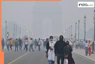 Delhi Weather Update: Fog disrupts flight operations, over 50 trains delayed;  AQI remains in 'very poor' category