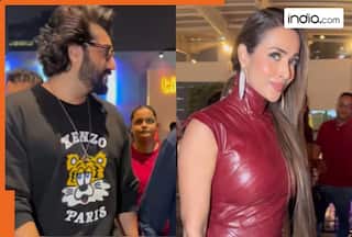 Malaika Arora, Arjun Kapoor reunite months after announcing  break-up, netizens say, 'Inke relationship   ', watch viral video