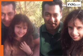 This girl sitting on Salman Khan's lap is making waves with her dance and acting today, did you recognize her? she is