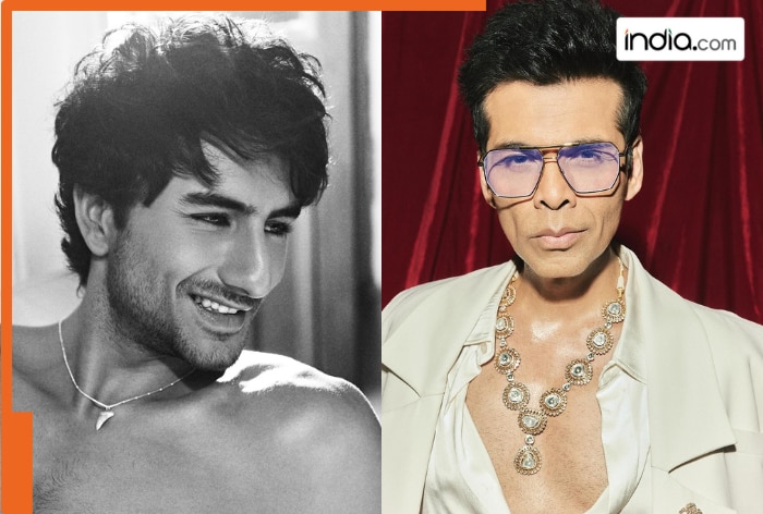 Karan Johar launches Ibrahim Ali Khan under Dharma Productions, recalls his first meet with Saif, 'Films are in their...', check viral post