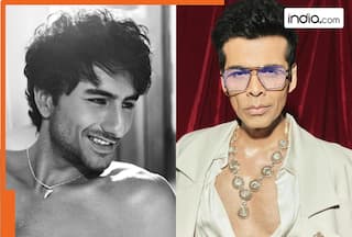 Karan Johar launches Ibrahim Ali Khan under Dharma Productions, recalls his first meet with Saif, 'Films are in their...', check viral post