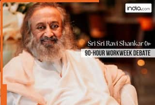 Gurudev Sri Sri Ravi Shankar reacts to L&T Chairman SN Subrahmanyan's 90-hour work week remark, says 'It's not how long you should work, but   '