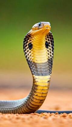 Can a King Cobra outspeed human?