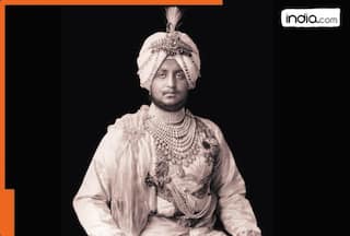 Indian King who used to eat sparrow brain, got a lavish gift from Adolf Hitler, had 350 queens, he was from..., his name is...