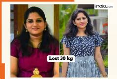 Weight loss story: Woman who reduced 30 kgs shares how to lose 15kgs in 4 months by drinking...