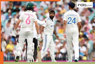 WATCH: Jasprit Bumrah's angry stare at Sam Konstas caps off thrilling Day 1 in Sydney as Usman Khawaja pays the price