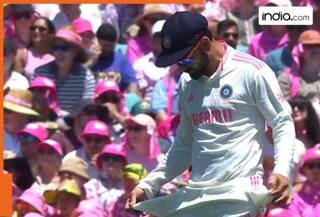 Virat Kohli's light-hearted BANTER with SCG fans, features sandpaper scandal mimicry,  Watch  Video