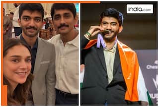 Aditi Rao Hydari and Siddharth celebrate chess prodigy D Gukesh, hail him as 'A true hero'