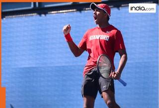 Meet Nishesh Basavareddy, who made the life difficult for Novak Djokovic in Australian open 2025 1st Round, his inspiration  is...