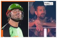 WATCH: Novak Djokovic reacts in awe to Kane Richardson's stunning catch to dismiss Marcus Stoinis in BBL