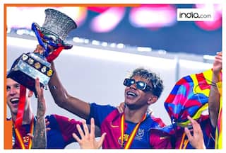 Lamine Yamal and Raphinha star in 10-men Barcelona's 5-2 triumph over Real Madrid to clinch Spanish Super Cup