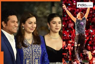 WATCH: Sara Tendulkar spotted at Coldplay Concert in Mumbai with mom Anjali and dad Sachin Tendulkar