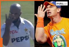 WATCH: Sajid Khan's 'you can't see me' send-off leaves West Indies batter stunned in 2nd Test