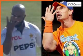 WATCH: Sajid Khan's 'you can't see me' send-off leaves West Indies batter stunned in 2nd Test