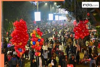 Happy New Year: India welcomes 2025 with festive celebrations across cities, President Murmu extends warm wishes
