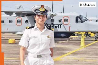 Daughter of a teacher father and housewife mother, this woman is first female pilot of Indian Navy, her name is   , she is from...
