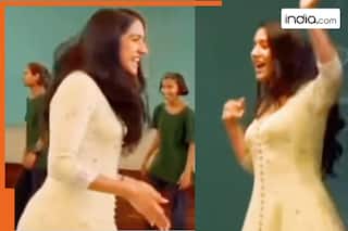 Mukesh Ambani, Nita Ambani's choti bahu Radhika Merchant sets dance floor on fire with her moves to Zingaat song -Watch viral video