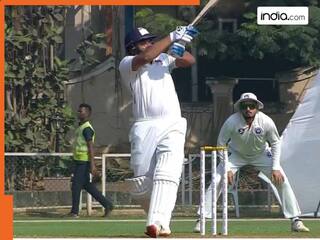 Ranji Trophy में 3 छक्के जड़कर भी रन नहीं बना पाए रोहित शर्मा, मुश्किल में फंसी मुंबई