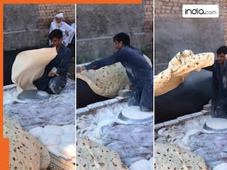 Sabse Badi Roti: क्या आपने देखी दुनिया की सबसे बड़ी रोटी? बनने का VIDEO देख हैरान हो जाएंगे