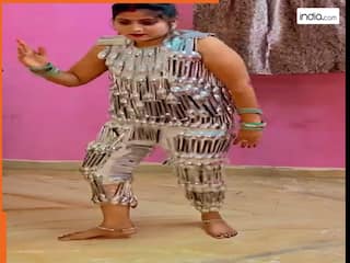 Viral Video: 'ये औरत है या चम्मचों की दुकान' रील के लिए बनाया ऐसा कॉस्ट्यूम, देखकर हिल जाएगा दिमाग | देखें वीडियो