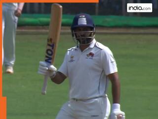Ranji Trophy: शार्दुल ठाकुर के शतक ने मुंबई को मुश्किलों से निकाला, अब नजरें जीत की ओर