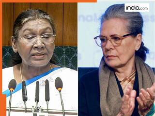 'बेचारी महिला, बहुत थक गई थी...', राष्ट्रपति के अभिभाषण पर सोनिया गांधी के बयान से मचा बवाल- BJP ने कहा.... | VIDEO