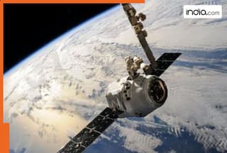 Why do satellites shine at night, where do they receive their light from?; Here is the scientific reason