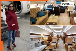 Inside Nita Ambani’s Rs 230 Crore private jet with lavish master bedroom and…Mukesh Ambani gifted it on her…