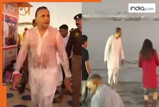 Anil Ambani, Tina Ambani spotted in Mahakumbh, takes holy dip at Triveni Sangam, also visited…, watch viral video