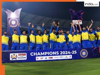 Final: रविचंद्रन ने जड़ा 'स्मरणीय' शतक, शोरे की लगातार तीसरी सेंचुरी के बावजूद कर्नाटक ने 5वीं बार जीती विजय हजारे ट्रॉफी