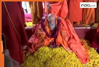 Meet man who quit high-paying job to become sadhu, his father was army commander in US, in Mahakumbh as...