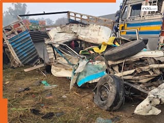 Punjab: फिरोजपुर-फाजिल्का हाइवे पर तेज रफ्तार पिकअप वैन कैंटर से टकराई, 9 की मौत कई घायल
