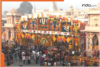 Ram Temple's 1st anniversary brings massive devotee crowd to holy city Ayodhya