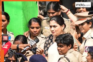 Anna University Rape Case: BJP's women wing protests against DMK, Khushbu among cadre detained