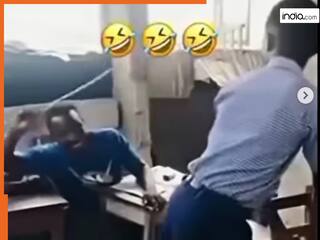 Class Ka Video: गलती पर लड़के को छड़ी मारने लगे टीचर, तभी जो हुआ पूरी क्लास हंस पड़ी | देखें वीडियो