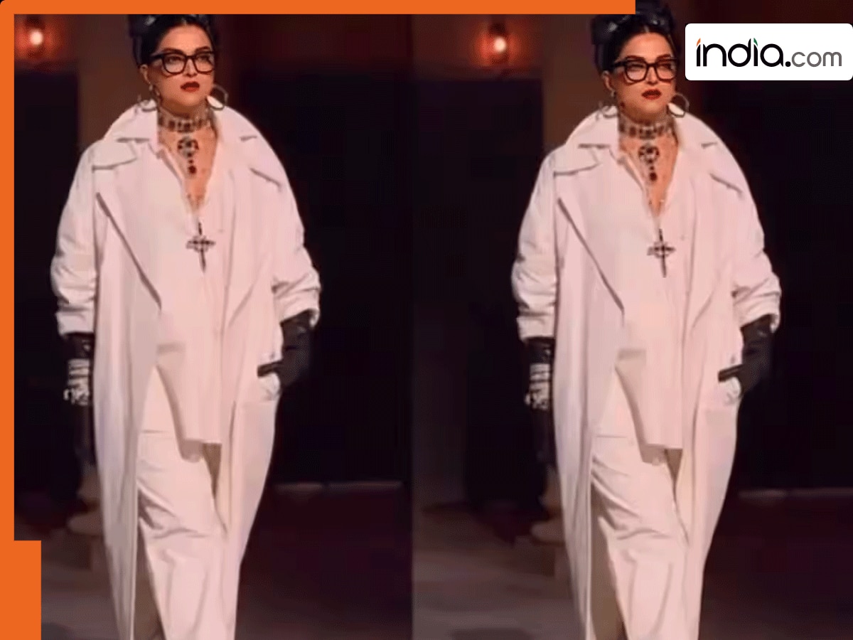 बेटी के जन्म के बाद पहली बार रैंप पर उतरीं दीपिका पादुकोण, काला चश्मा... बॉसी अंदाज...क्यों आई हर किसी को रेखा की याद?