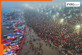 Maha Kumbh Begins: Devotees take holy dip on Paush Purnima, 45 crore pilgrims expected