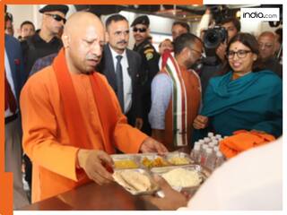 सीएम योगी ने किया मां की रसोई का उद्घाटन, मात्र 9 रुपये में मिलेगा भरपेट भोजन