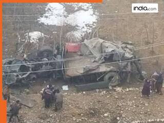 जम्मू-कश्मीर : बांदीपोरा में खाई में गिरा सेना का ट्रक, जवानों की मौत की संख्या बढ़कर हुई 4, कई घायल