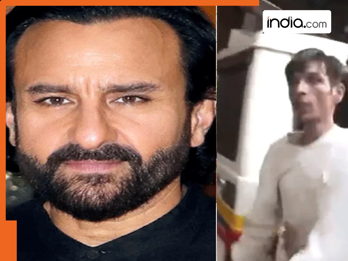 Saif Ali Khan Attack: पुलिस हिरासत में संदिग्ध का नाम है शाहिद, देखें नई तस्वीर