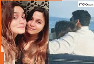 Alia Bhatt's sister Shaheen posts romantic pic with a mystery man, netizens ask 'Is that Ayan Mukerji?'