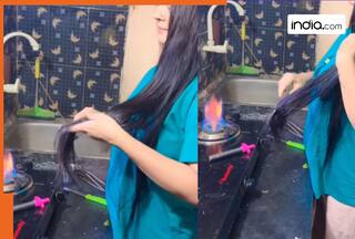 Desi Jugaad Video: बालों को स्ट्रेट करने के लिए दीदी ने लगाया जुगाड़, पैसे बचाने के चक्कर में हो गया खेल