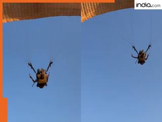 Viral Video: 'भईया लाइटर है...?' पहाड़ों में पैराग्लाइडिंग कर रहे शख्स से मांगा लाइटर, वो आकर दे भी गया, वीडियो देख हंसी नहीं रुकेगी