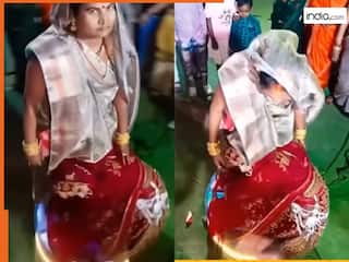 Dulhan Ka Video: शादी होते ही सासू मां के पैरों में लिपट गई दुल्हन, फिर लिया 360 डिग्री आशीर्वाद | देखें वीडियो
